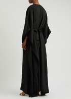 Taller Marmo Obsession Belted Kaftan Maxi Dress - Black - One Size