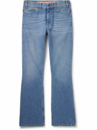 Stockholm Surfboard Club - Straight-Leg Embroidered Jeans - Blue