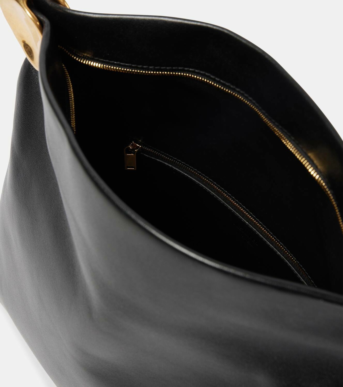 Jil Sander Jewel Zip Small leather clutch Jil Sander