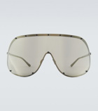 Rick Owens Oversized shield sunglasses