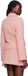 Versace Pink Raglan Blazer