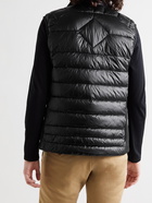 CANADA GOOSE - Hybridge Lite Slim-Fit Quilted Shell Down Gillet - Black