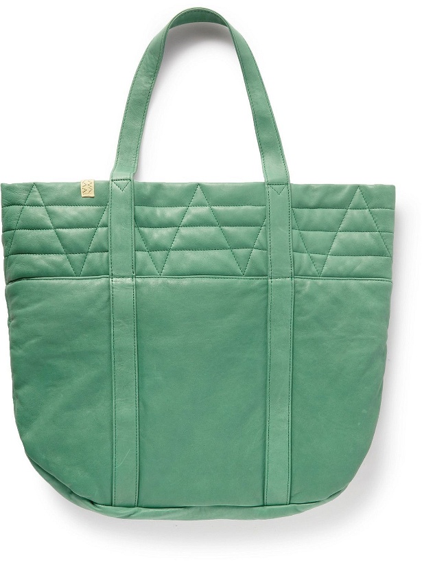 Photo: Visvim - Nap Quilted Leather Tote Bag
