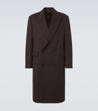 Lardini Double-breasted wool coat