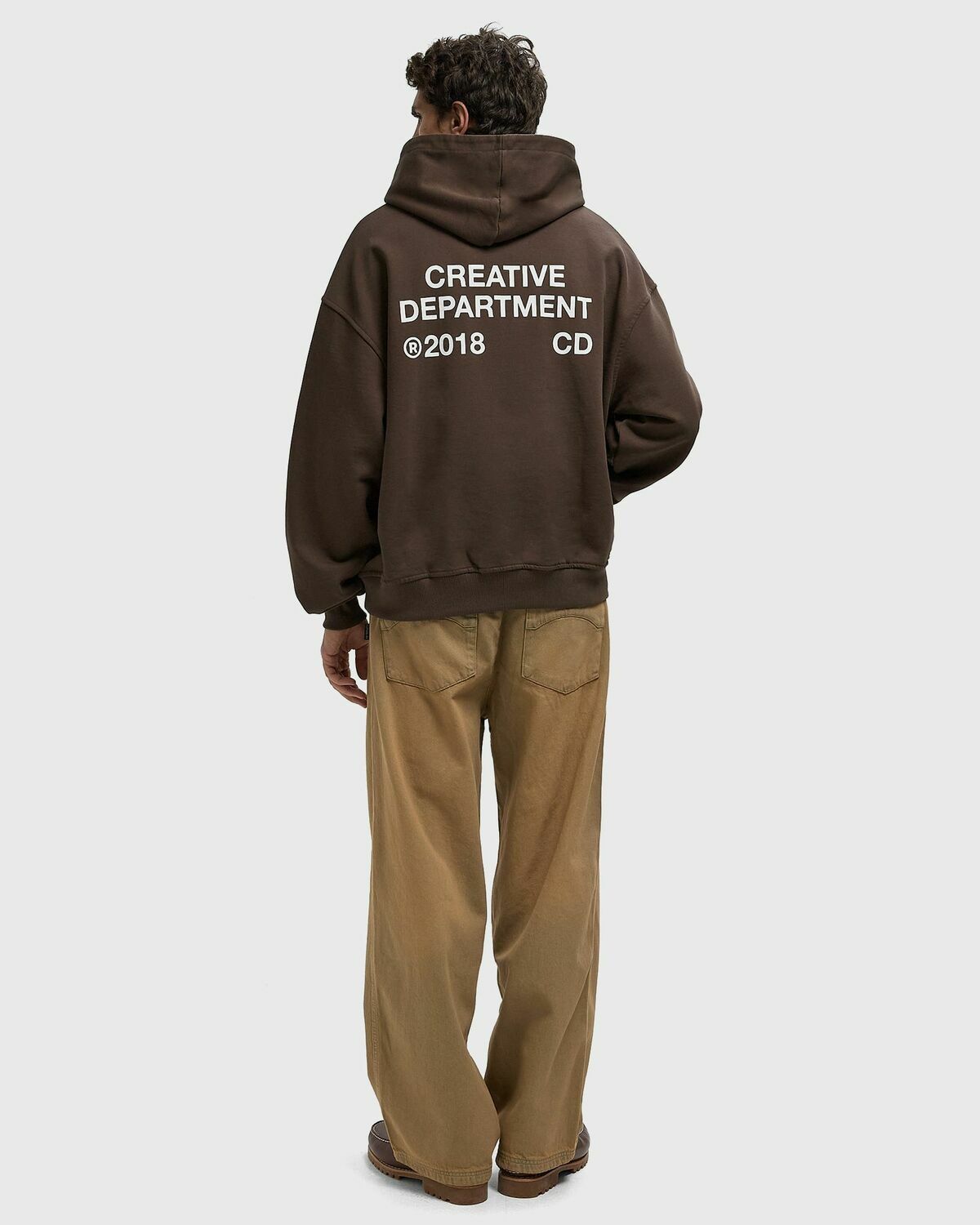Reternity CREATIVE DEPT HOODIE Brown Mens Hoody