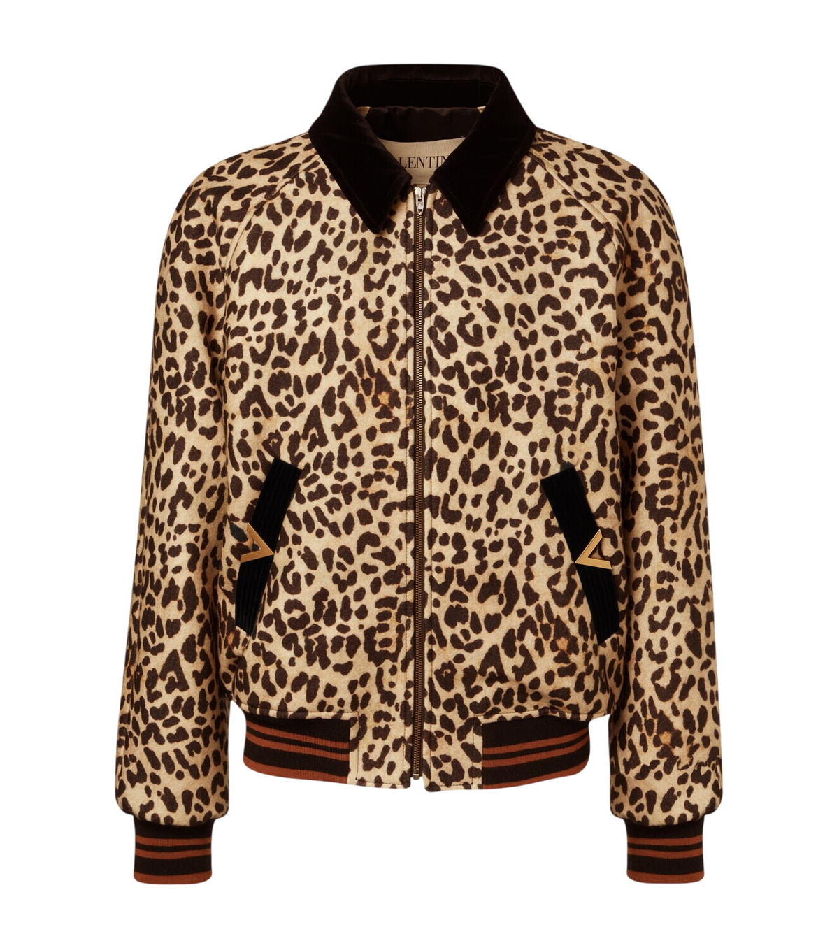 Valentino Melange wool-blend jacket Valentino