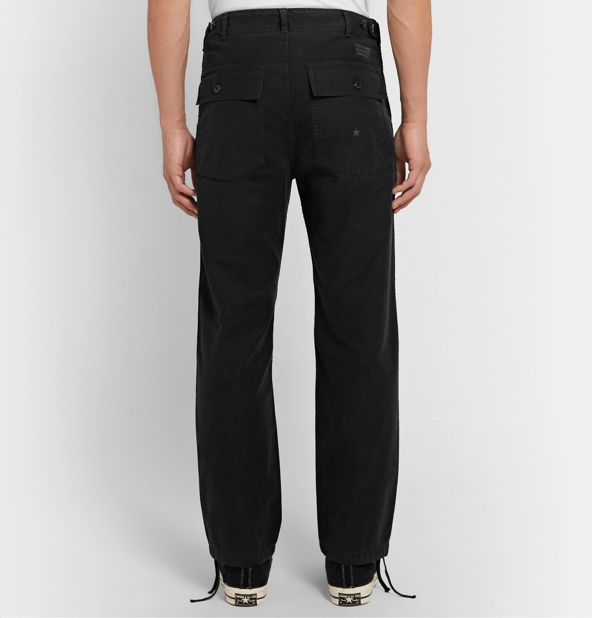 Wacko Maria - Blankline Johnny Cotton Trousers - Black Wacko Maria