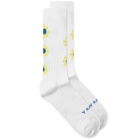 Rostersox Peace Socks in White