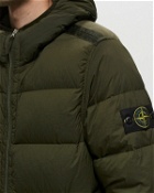 Stone Island Real Down Jacket Seamless Tunnel Nylon Down   Tc, Garment Dyed Green - Mens - Down & Puffer Jackets