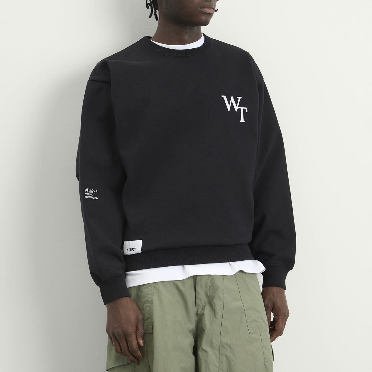 WTAPS Men's Academy Sweater in Black