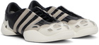 Y-3 Black & Gray Regu Mary Jane Sneakers