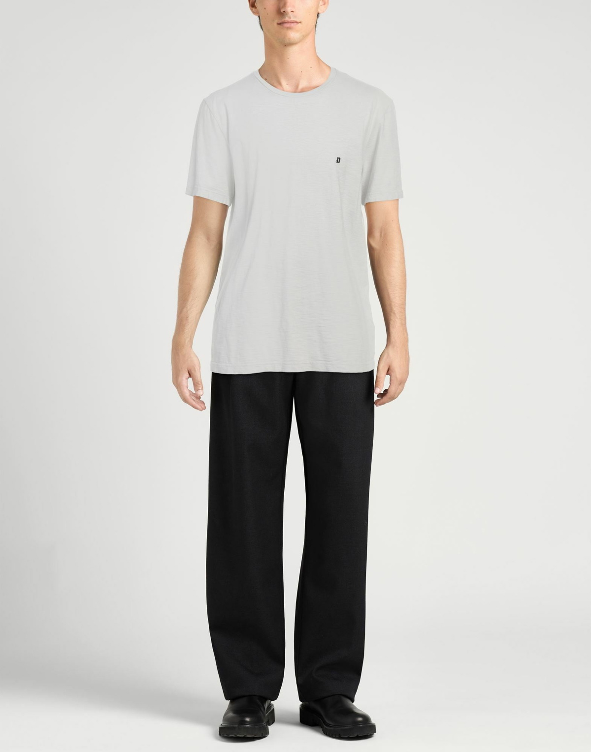 Dondup Mens T-shirt Light in Grey