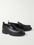 Officine Creative - Leather Penny Loafers - Black