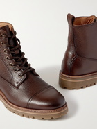 BELSTAFF - Alperton Full-Grain Leather Boots - Brown - EU 43