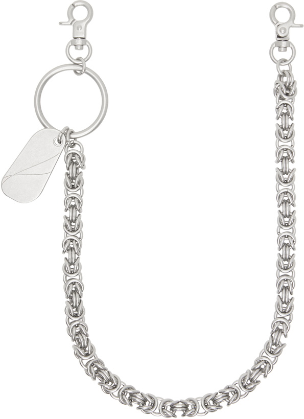 Photo: C2H4 Silver Basics Pants Keychain