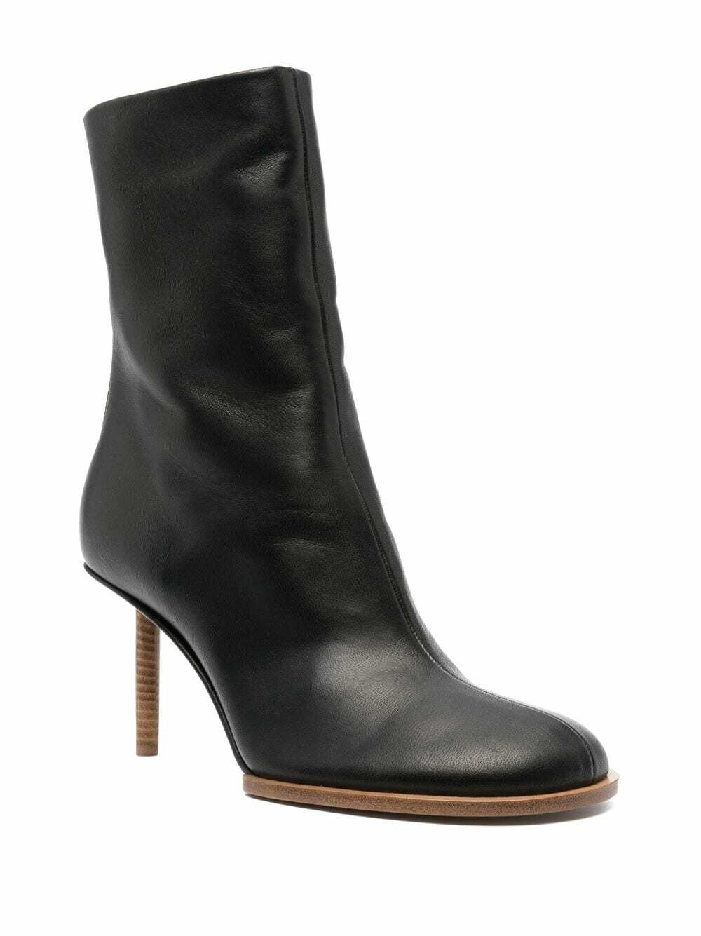 JACQUEMUS - Les Bottines Rond Carre Boots Jacquemus