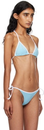 Miaou Blue Kauai Bikini Top