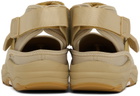 SUICOKE Beige UNBITA-ab Sandals