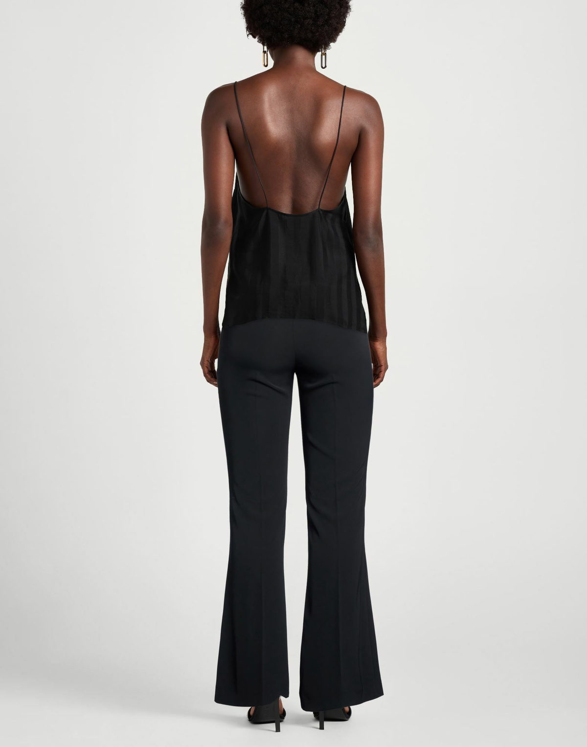 Jijil Womens Pants in Black