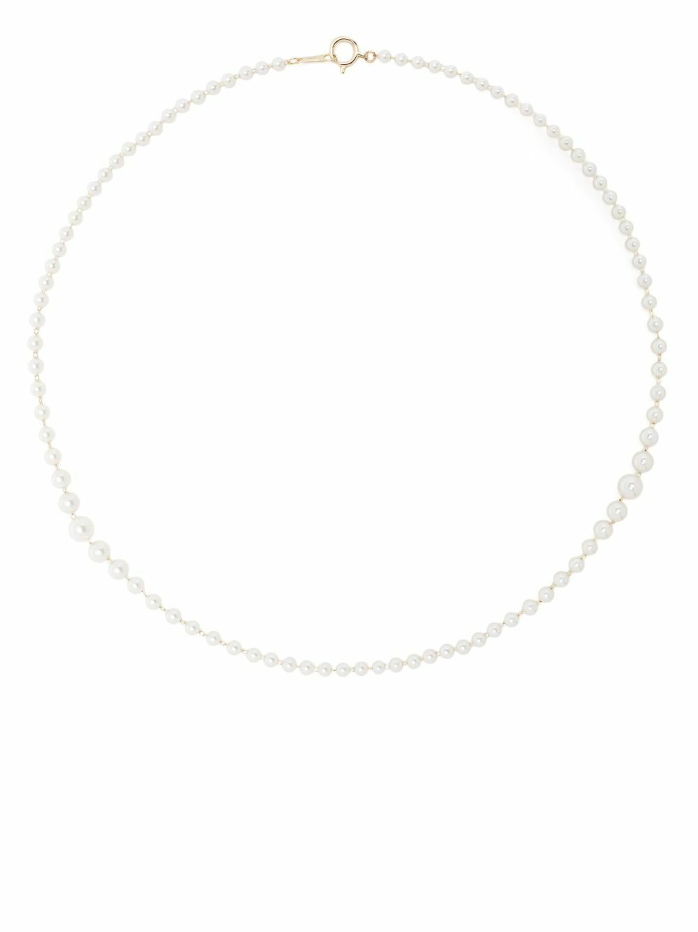 Mizuki 14K Yellow Gold Sea Of Beauty Pearl Necklace