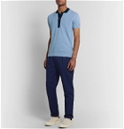 Orlebar Brown - Rushton Slim-Fit Cotton Polo Shirt - Blue