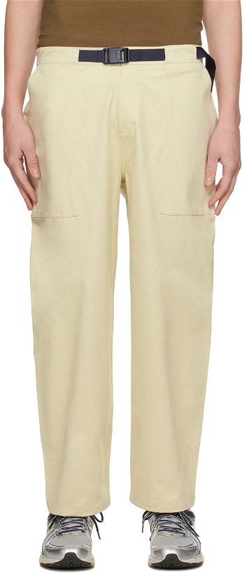 Photo: Dime Beige Belted Trousers
