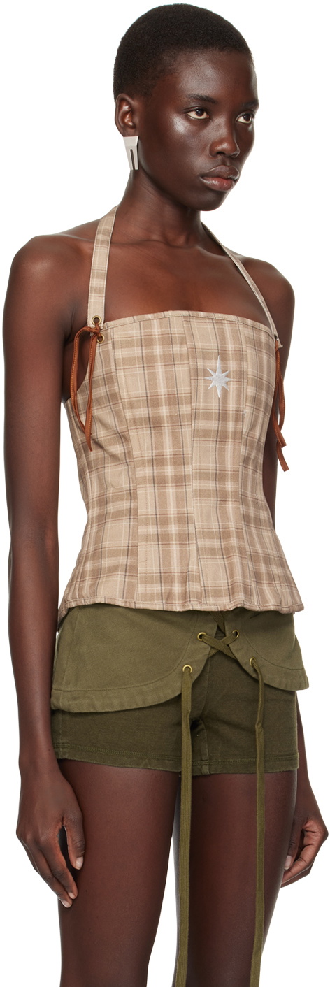 Raga Malak Brown Lala Tank Top