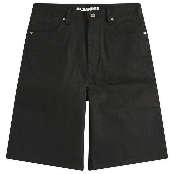 Photo: Jil Sander Men's Denim Shorts in Black