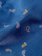 Paul Smith - 8cm Embroidered Silk-Twill Tie