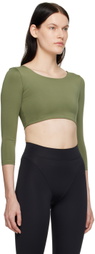 HÉROS Green 'The Ballerina' Top