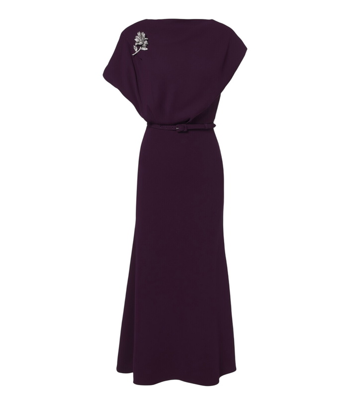 Photo: Roland Mouret Embellished cady cocktail dress