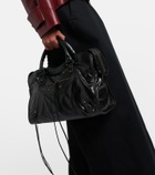 Balenciaga Le City Medium leather top-handle bag