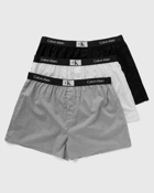 Calvin Klein Underwear 1996 Boxer Slim 3 Pack Multi - Mens - Boxers & Briefs