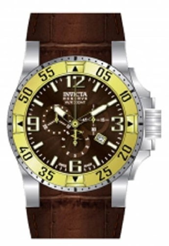 Invicta Excursion Reserve Chronograph Brown Dial Mens Watch 10906 Invicta