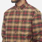 Fred Perry Authentic Men's Tartan Shirt in Shaded Stone