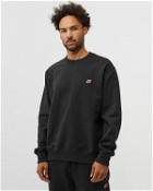 New Balance Made In Usa Crew Sweatshirt Black - Mens - Sweatshirts