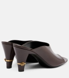 Versace Giulietta leather mules