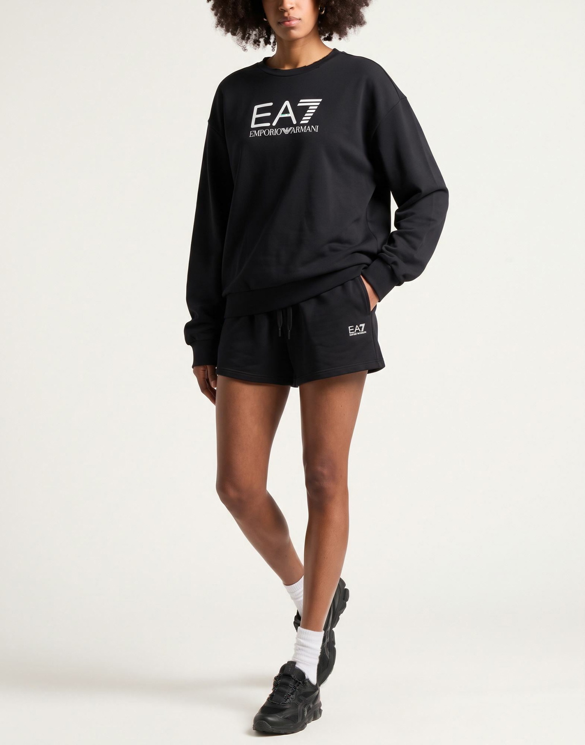 Ea7 Womens Tracksuit in Black