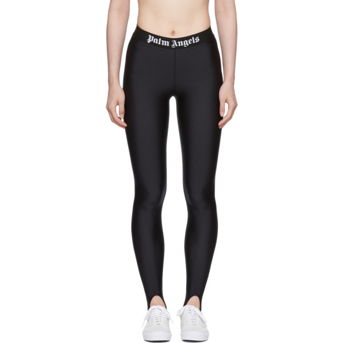 Photo: Palm Angels Black Sport Leggings