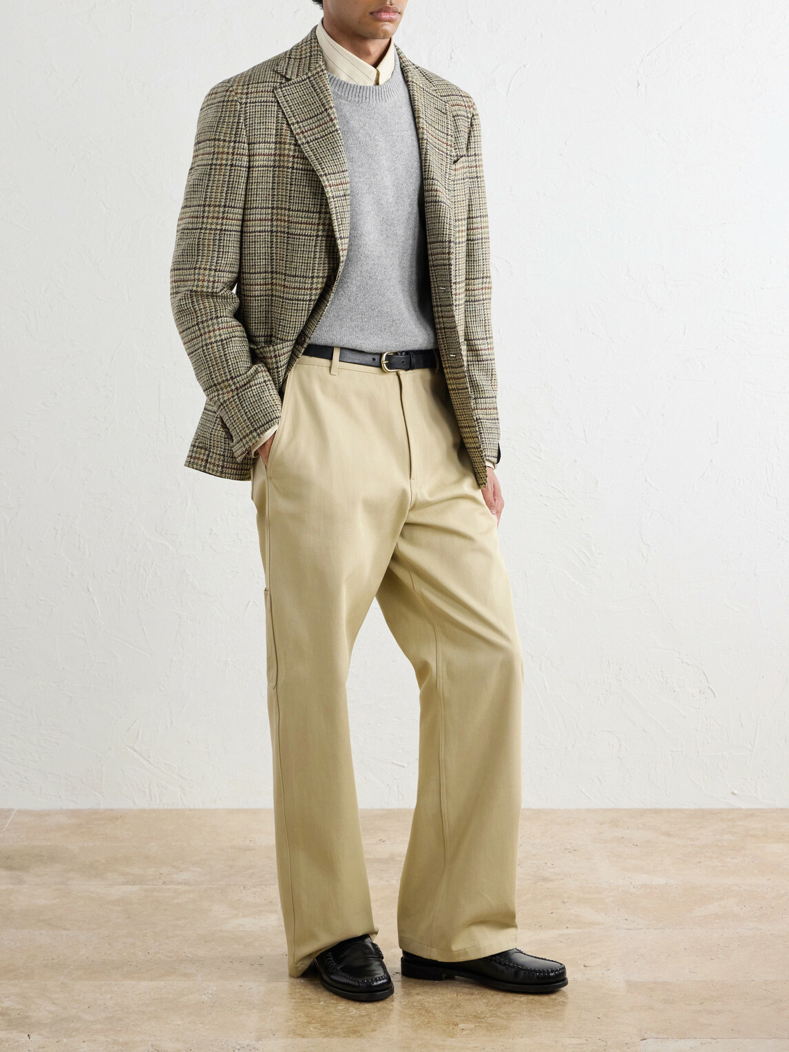 Altea - Wool and Cashmere-Blend Sweater - Gray