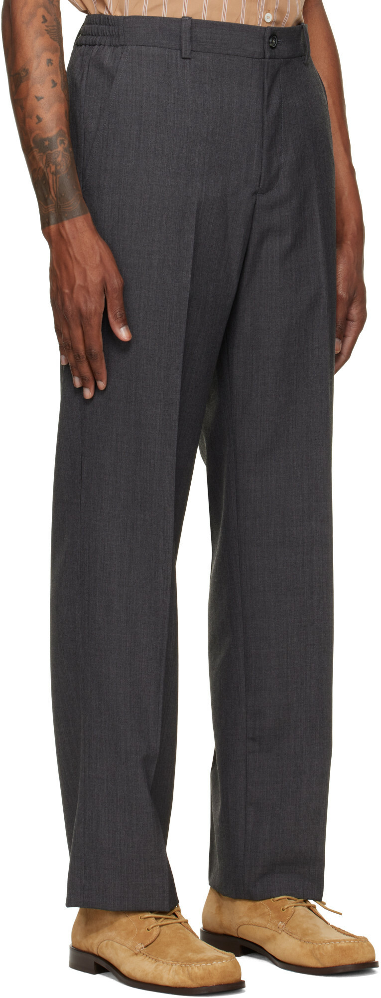 A.P.C. Gray Dylan Trousers