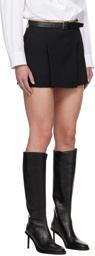 Juun.J Black Belted Skort