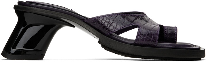 Photo: Eytys Purple Ava Heeled Sandals