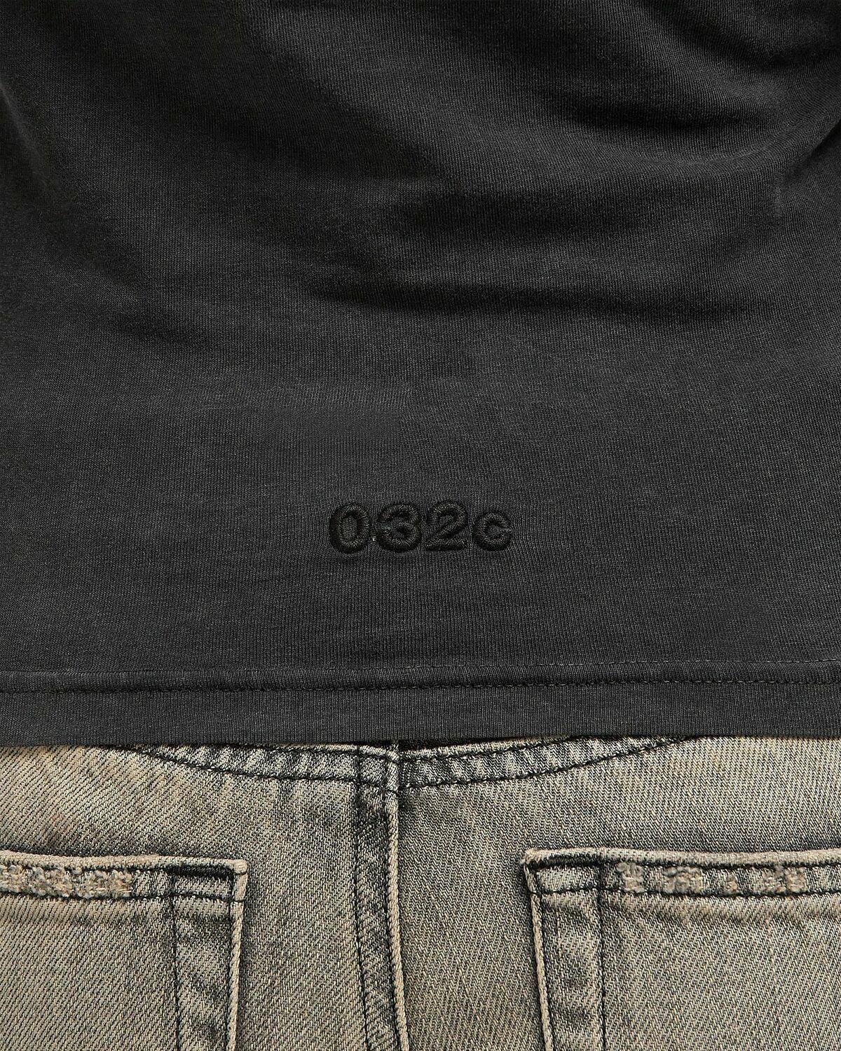 032c HARDCORE WELLNESS TIGHT LONGSLEEVE Black Womens Longsleefe