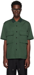 sacai Green Flap Pocket Shirt