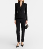 Dolce&Gabbana DG wool-blend blazer