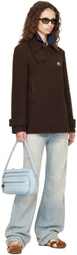 Acne Studios Brown Single-Breasted Wool Jacket