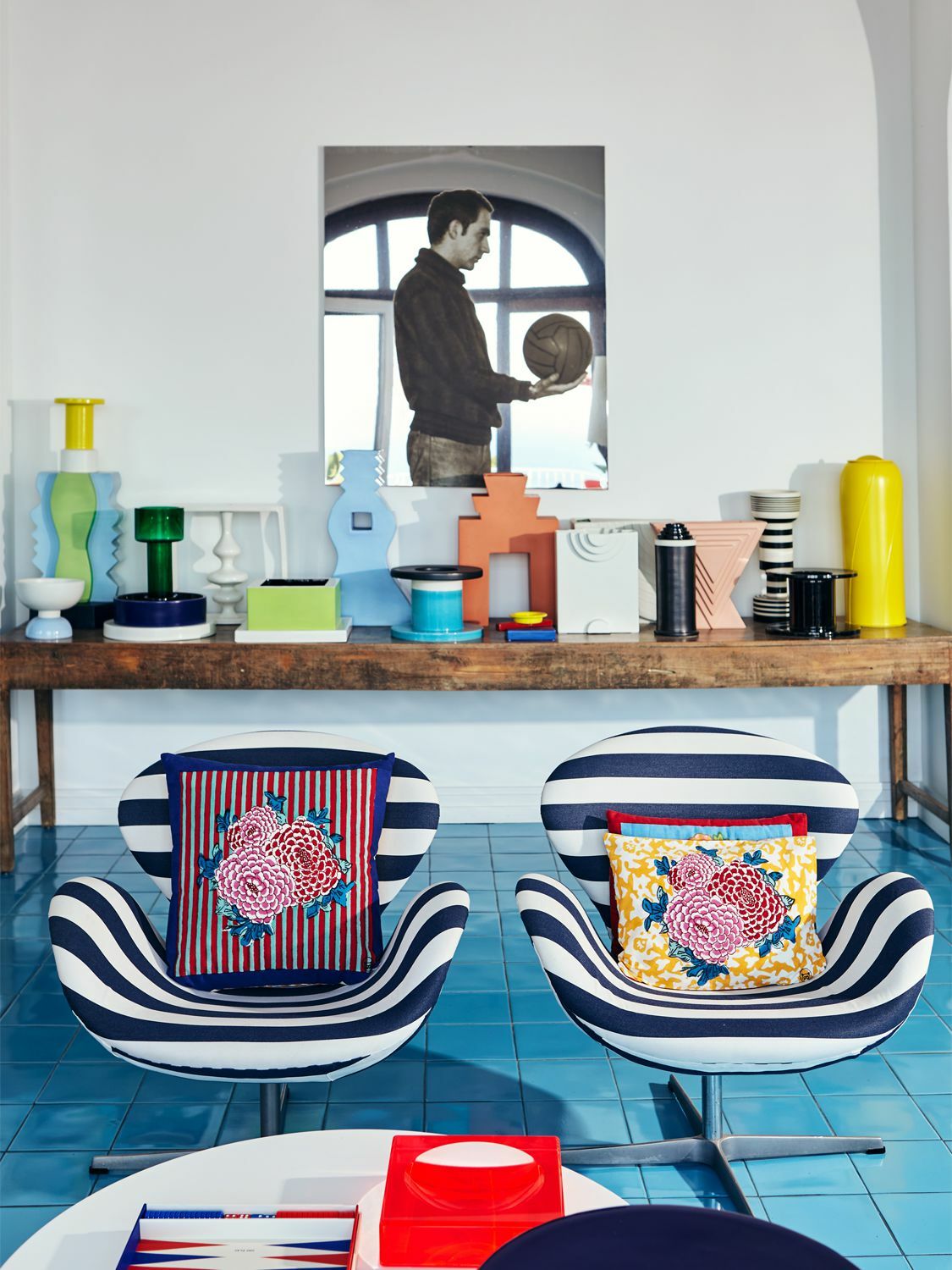 LISA CORTI Arabesque Corolla Cushion