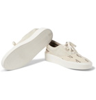 Fear of God - 101 Leather-Trimmed Suede and Logo-Print Canvas Sneakers - Neutrals