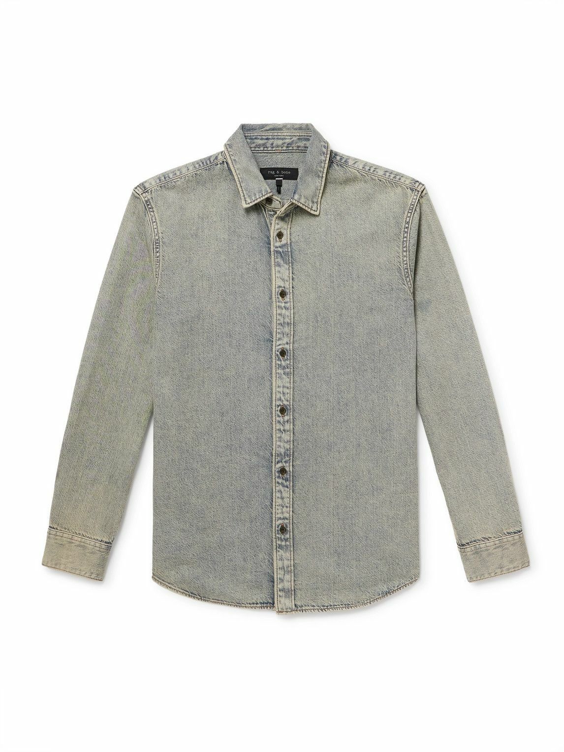 Rag & Bone - Finch Denim Shirt - Green